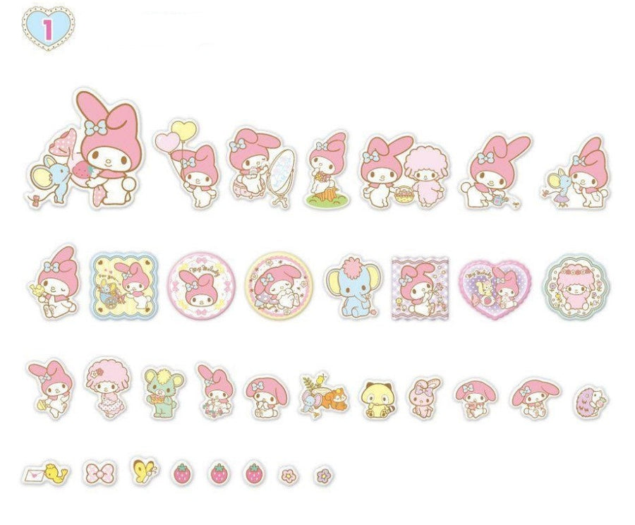 my melody and friends stickers