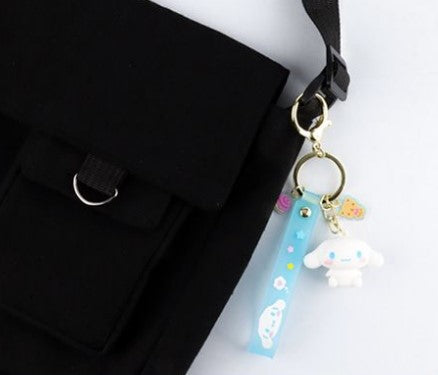 Sanrio Cinnamoroll Figure Keyring Keychain