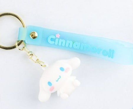 Sanrio Cinnamoroll Figure Keyring Keychain