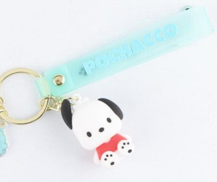 Sanrio Pochacco Figure Keyring Keychain