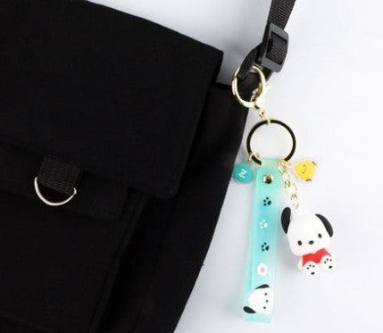 Sanrio Pochacco Figure Keyring Keychain