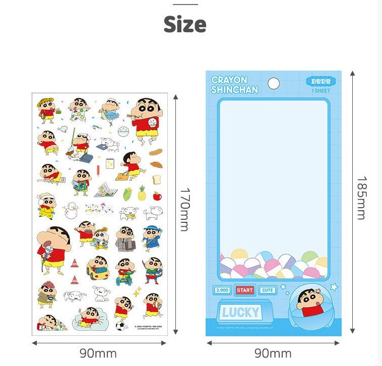 Crayon Shin-Chan Lucky Sticker