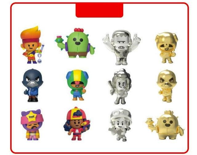 P.M.I. Brawl Stars Mystery Figurines de collection | 5 jouets Brawl Stars sur 24 objets de collection dans 1 lot surprise | Comprend 4 figurines et 1 figurine mystère rare | Jouets P.M.I. Brawl Stars Mystery Figurines de collection | 5 jouets Brawl Stars sur 24 objets de collection dans 1 lot surprise | Comprend 4 figurines et 1 figurine mystère rare | Jouets