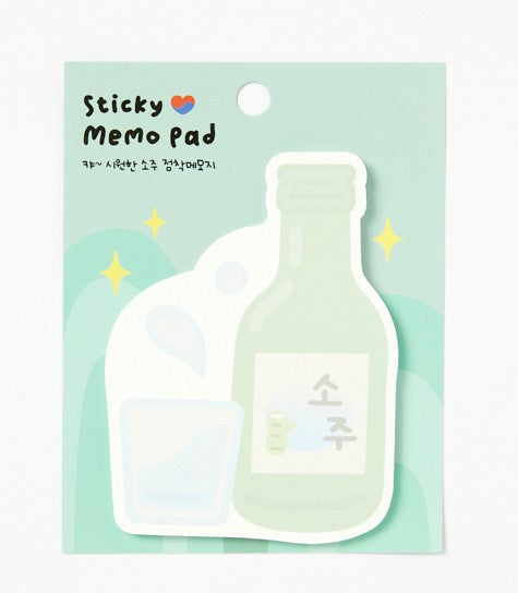 Soju Sticky Memo Pad