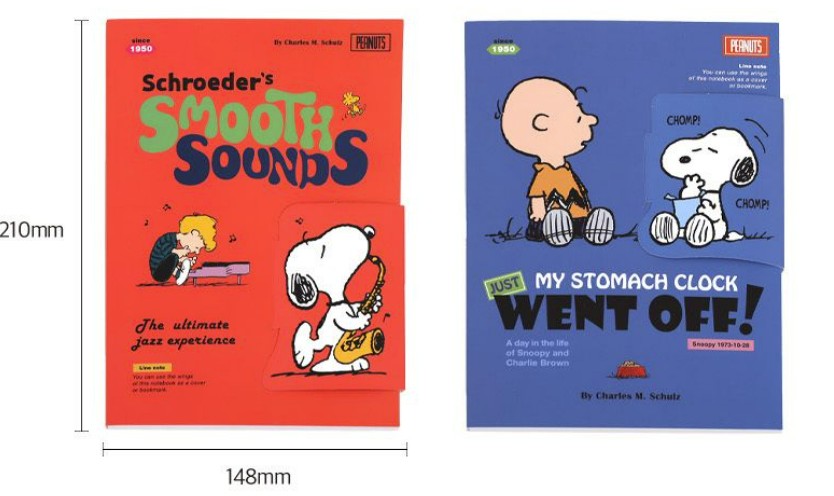 Peanuts Snoopy Cover Notebook