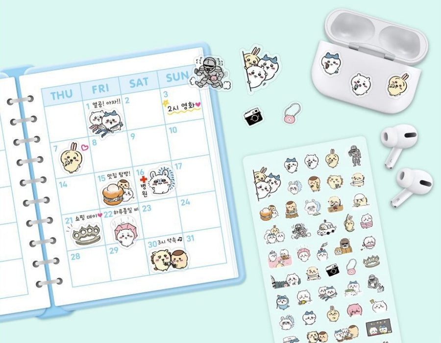 Chiikawa Planner Sticker : Little and Cute Friends