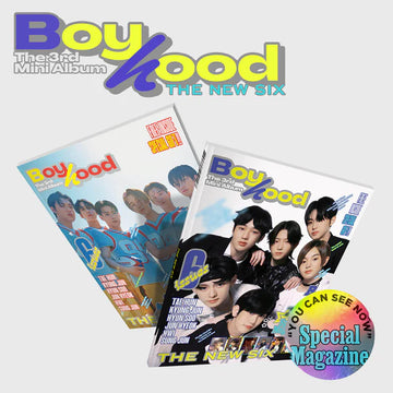 THE NEW SIX (TNX) - BOYHOOD Kpop Album