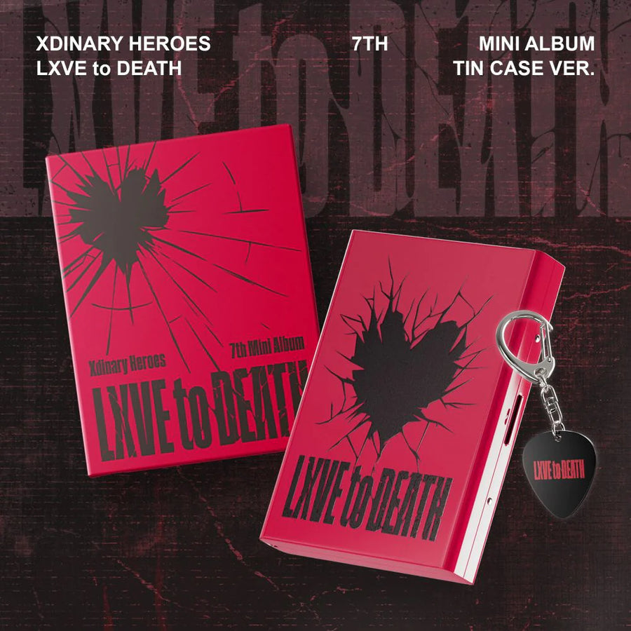 XDINARY HEROES - 7TH MINI ALBUM [LXVE TO DEATH] (Tin Case Ver.)
