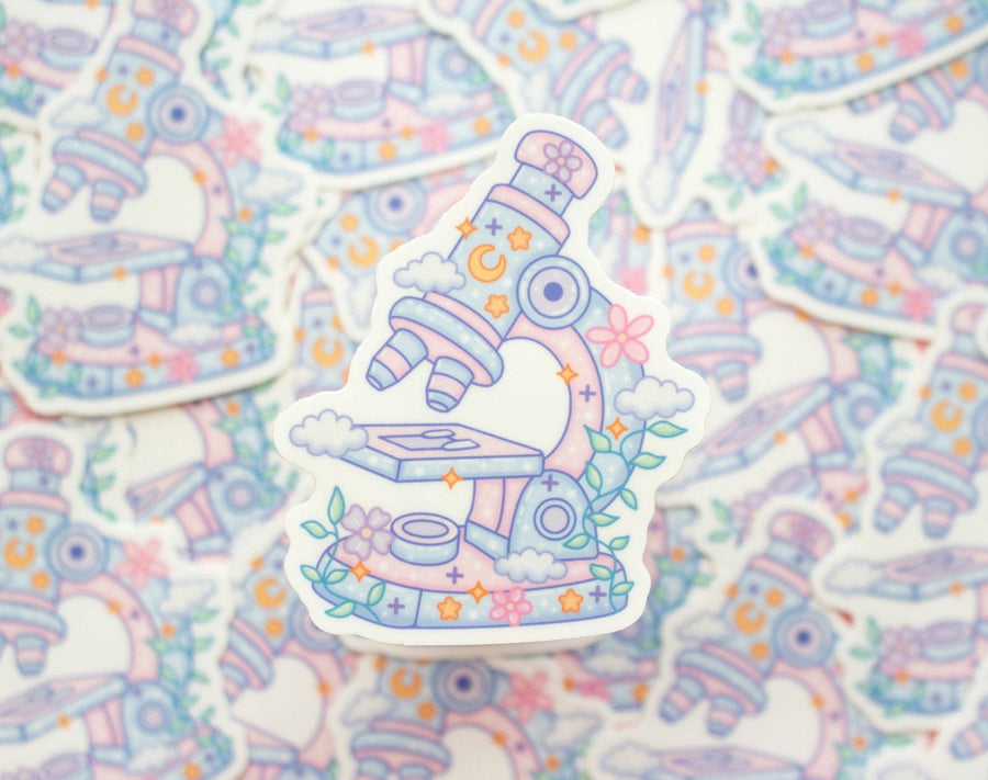 Microscope Sticker Drawing Microscope Sticker – www.cutecrushco.com