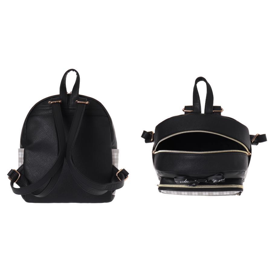 Sanrio Synthetic Leather Mini Backpack  -  Kuromi