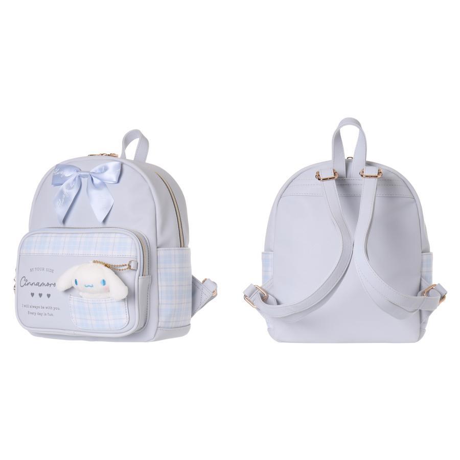 Sanrio Synthetic Leather Mini Backpack - Cinnamoroll