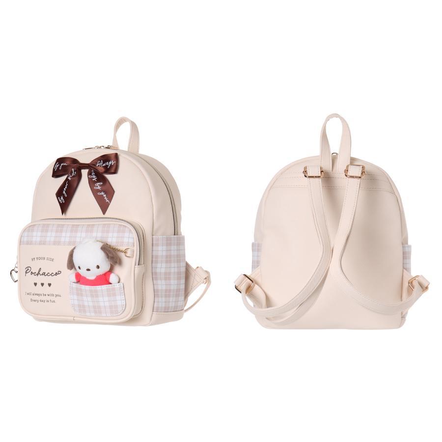 Sanrio Synthetic Leather Mini Backpack - Pochacco