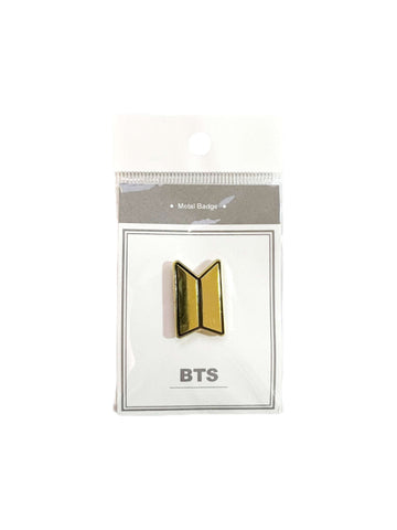 BTS Logo Enamel Pin Metal Badge