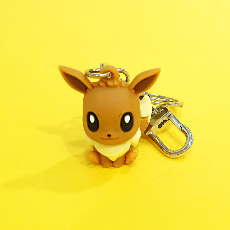 Pokemon Figure Keychain with Keyring