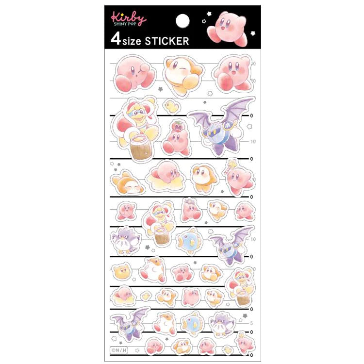 cute kirby and friends stickers