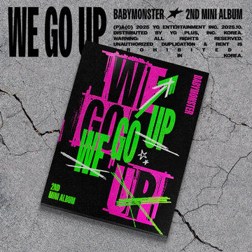 BABYMONSTER - 2ND MINI ALBUM [WE GO UP] (UP Ver.)