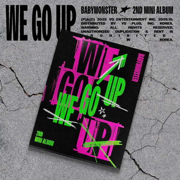 BABYMONSTER - 2ND MINI ALBUM [WE GO UP] (UP Ver.)