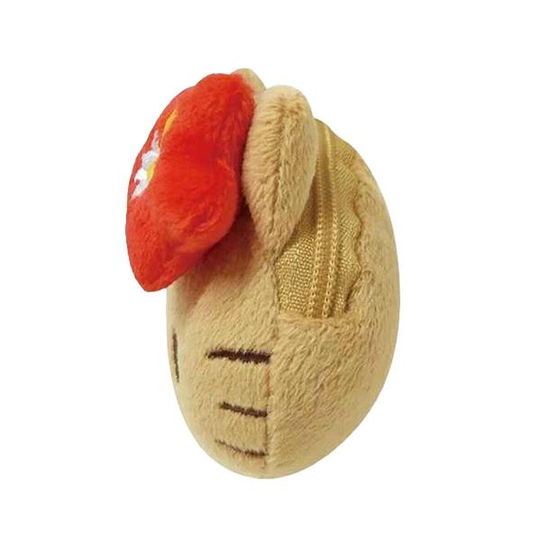 tan hello kitty pouch