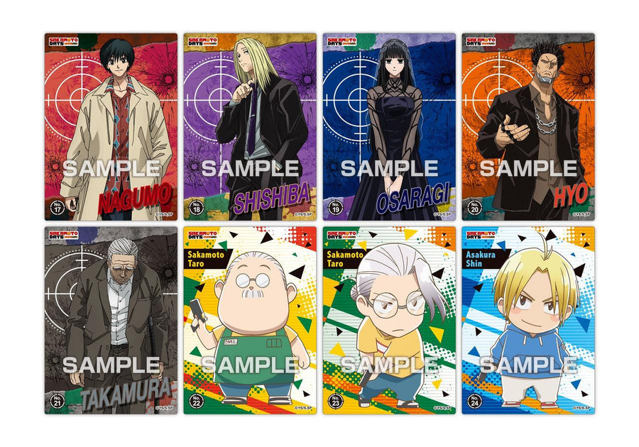 sakamoto days anime cards