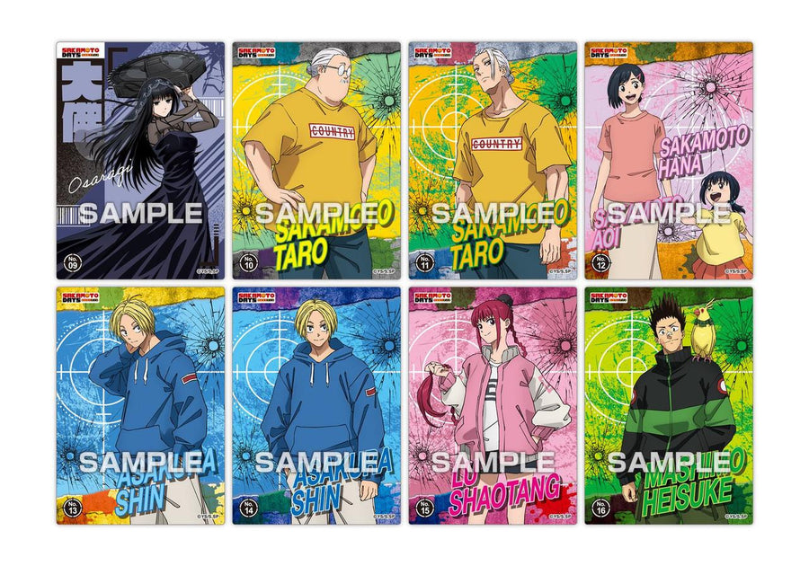 sakamoto days art cards