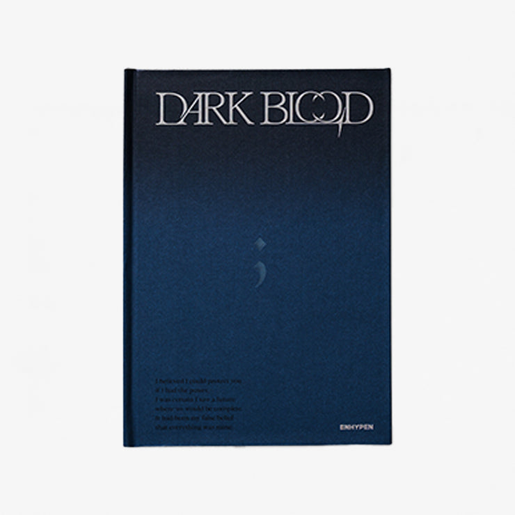 ENHYPEN 4TH MINI ALBUM 'DARK BLOOD' Kpop Album