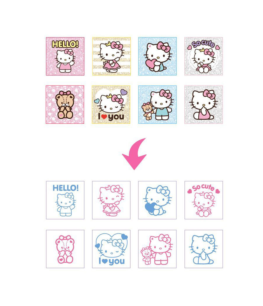Sanrio Hello Kitty Cube Stamp Cheonyu