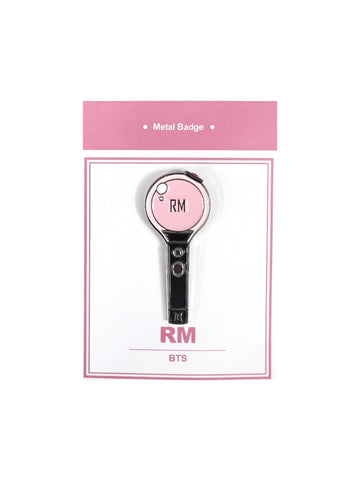 BTS RM Enamel Pin Metal Badge