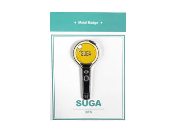 BTS Suga Enamel Pin Metal Badge