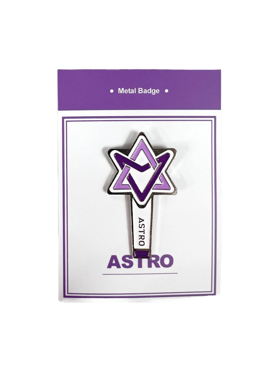 Astro Lightstick Enamel Pin Metal Badge CUTE CRUSH