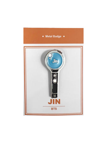 BTS Jin Enamel Pin Metal Badge