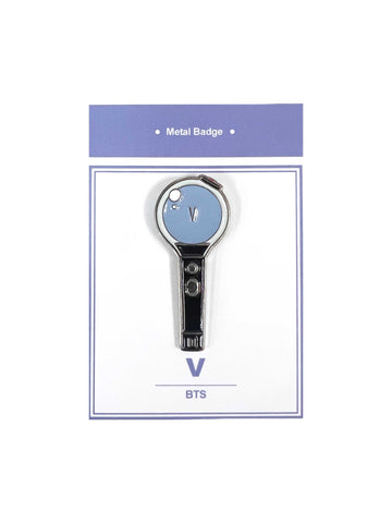 BTS V Enamel Metal Pin Badge