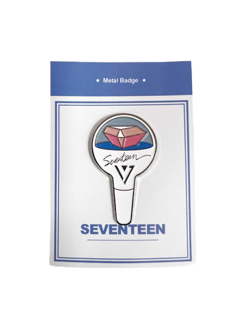 SEVENTEEN Lightstick Enamel Pin Metal Badge CUTE CRUSH