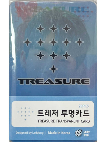 Kpop Transparent Photo Cards-TREASURE JIHA