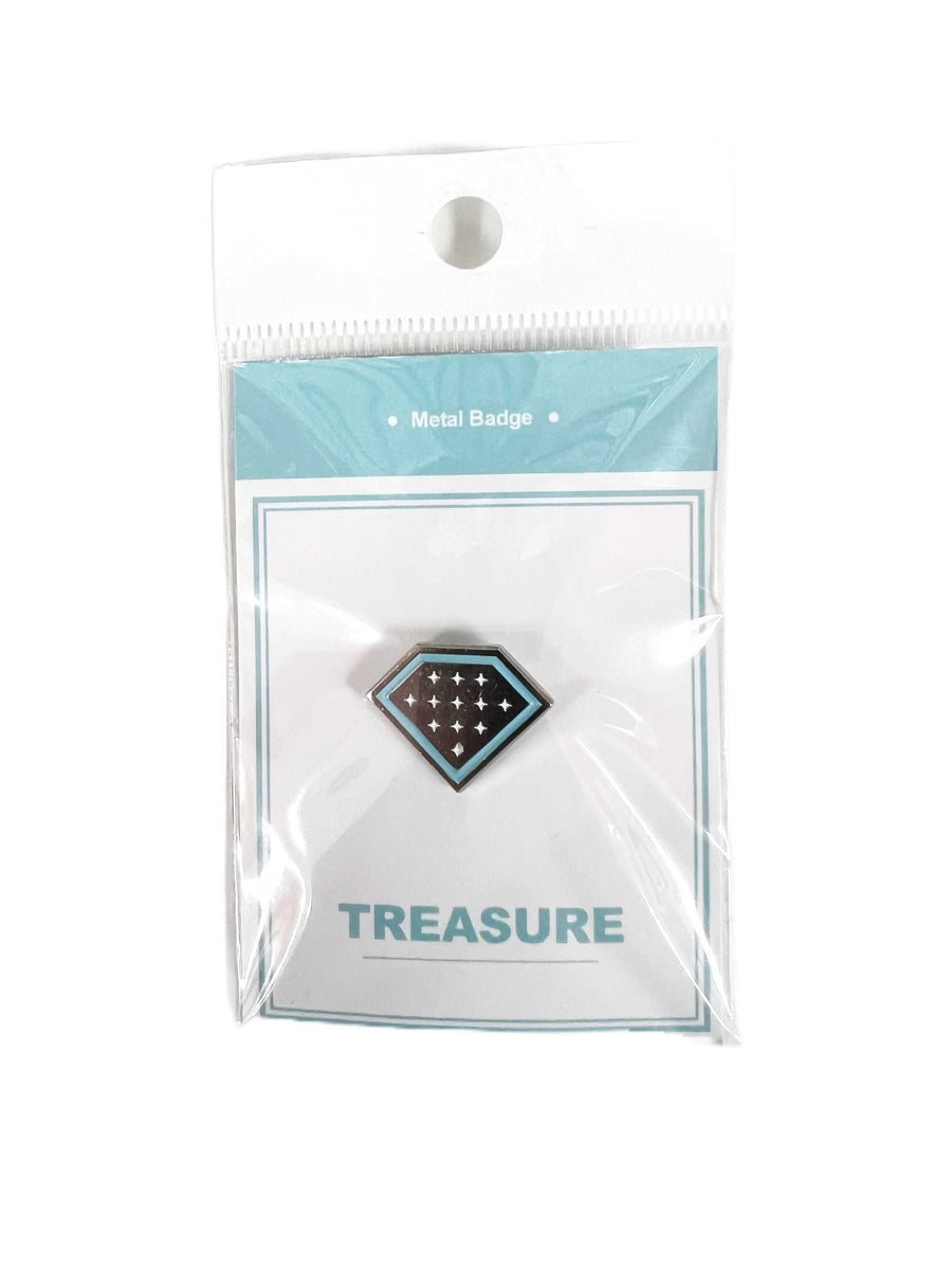 Treasure Enamel Pin Metal Badge www.cutecrushco.com