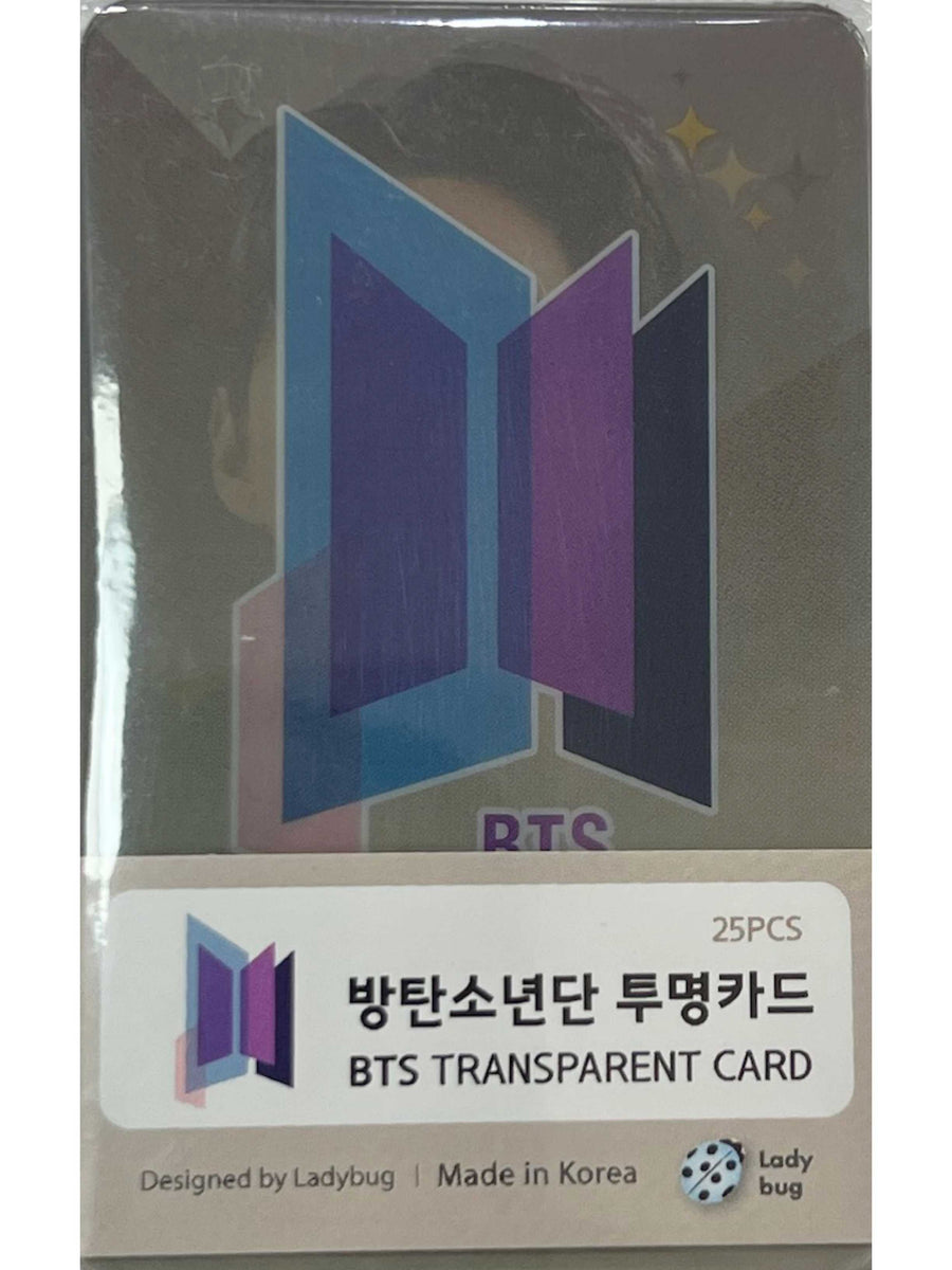 Kpop Transparent Photo Cards-BTS JIHA