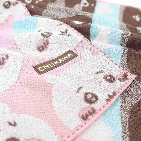 Japan Chiikawa Jacquard Face Towel - Hachiware & Chiikawa