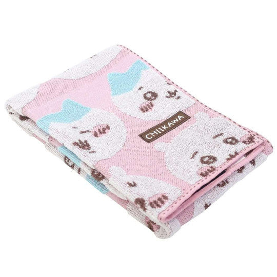 Japan Chiikawa Jacquard Face Towel - Hachiware & Chiikawa