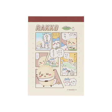 Chiikawa Mini Memo - Comic: Rakko Sea Otter