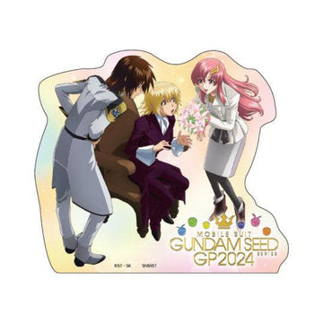 Gundam SEED Vinyl Sticker - Cagalli, Kira & Lacus