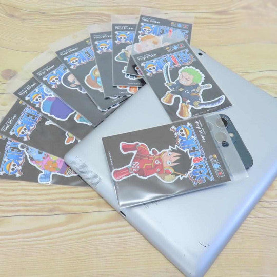 one piece vinyl sticker