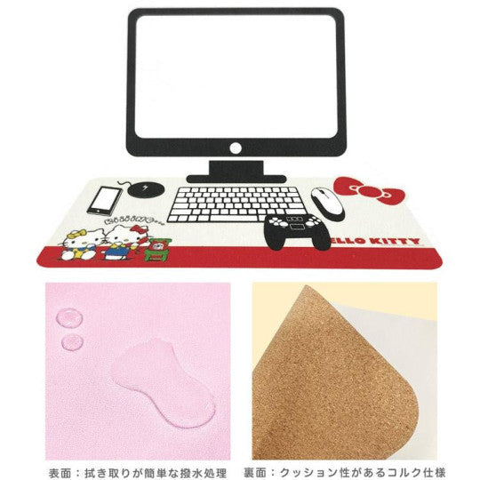 Japan Sanrio Desk Mat - Hello Kitty : Calling