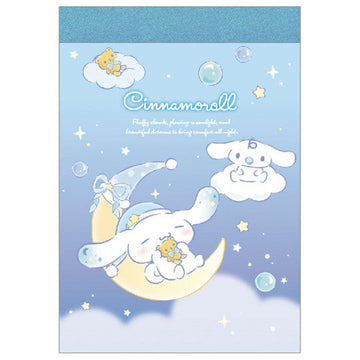 Japan Sanrio Mini Notepad - Cinnamoroll : Sweet Dream Moon