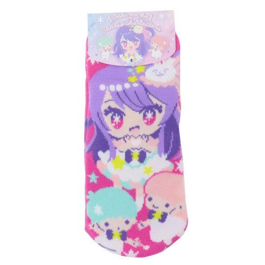 Sanrio x Oshinoko Socks - Little Twin Stars x Ai Hoshino