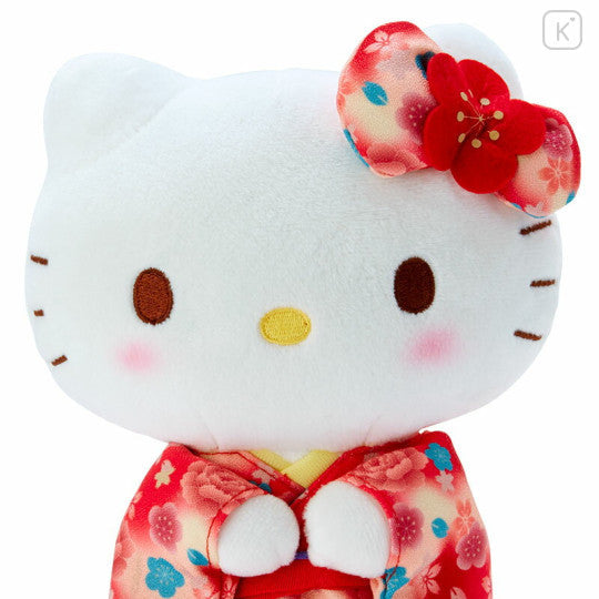 Sanrio Friends Hello Kitty Red Kimono Plush KRIS FY