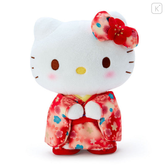 Sanrio Friends Hello Kitty Red Kimono Plush KRIS FY