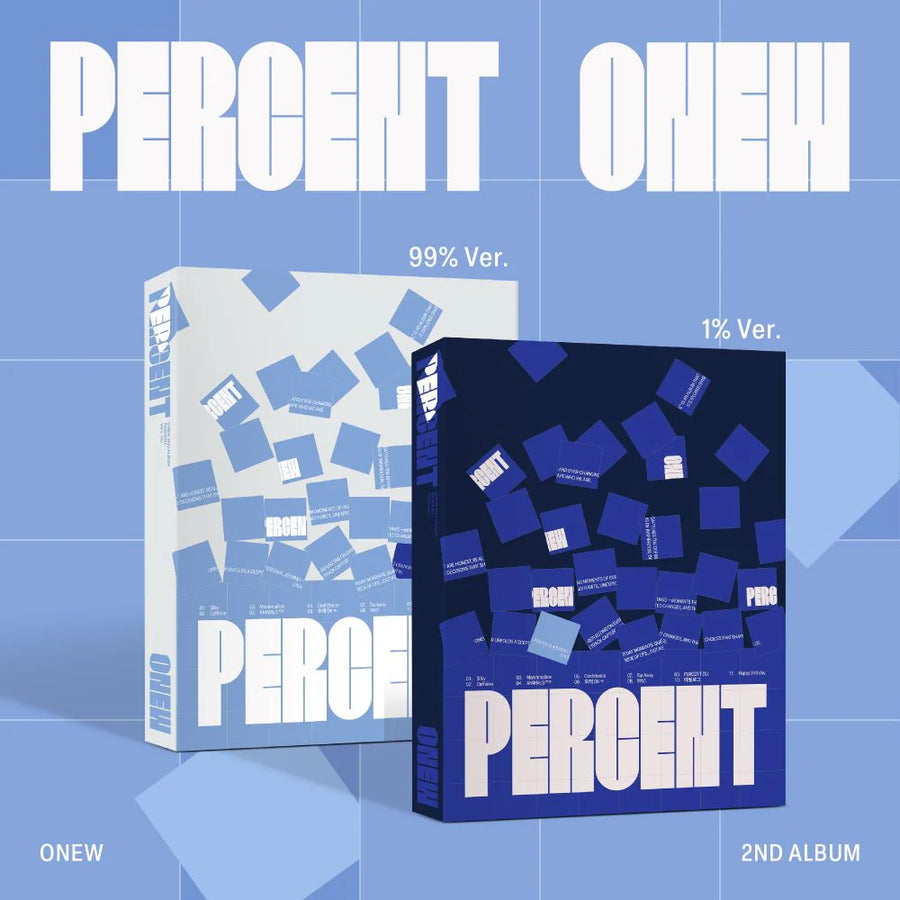 ONEW - 2ND ALBUM [PERCENT] (Photobook Ver.)