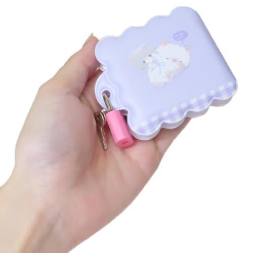locked mini diary