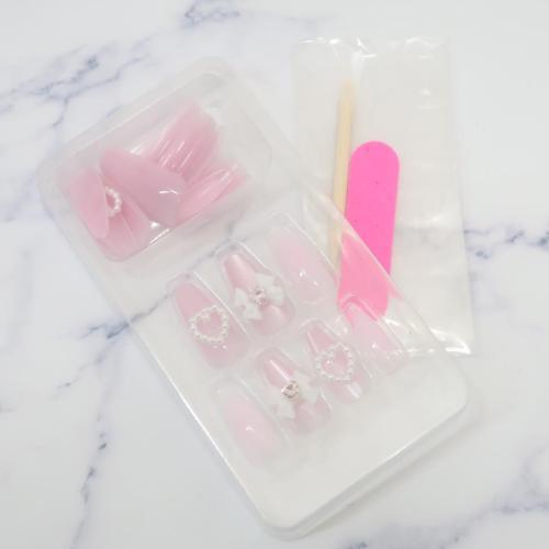 Press On Nails - Baby Pink Ballerina
