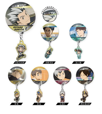 Haikyuu Trading Charm Can Badge Vol.2