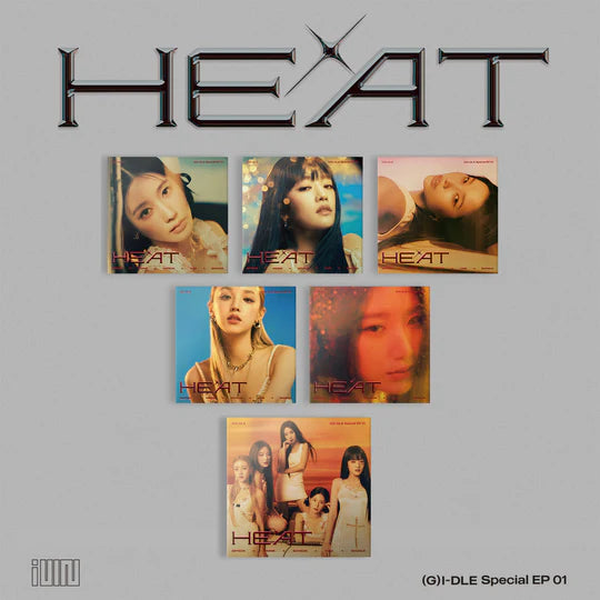 (G)I-DLE - HEAT (DIGIPAK - GROUP VER.) (SPECIAL ALBUM)